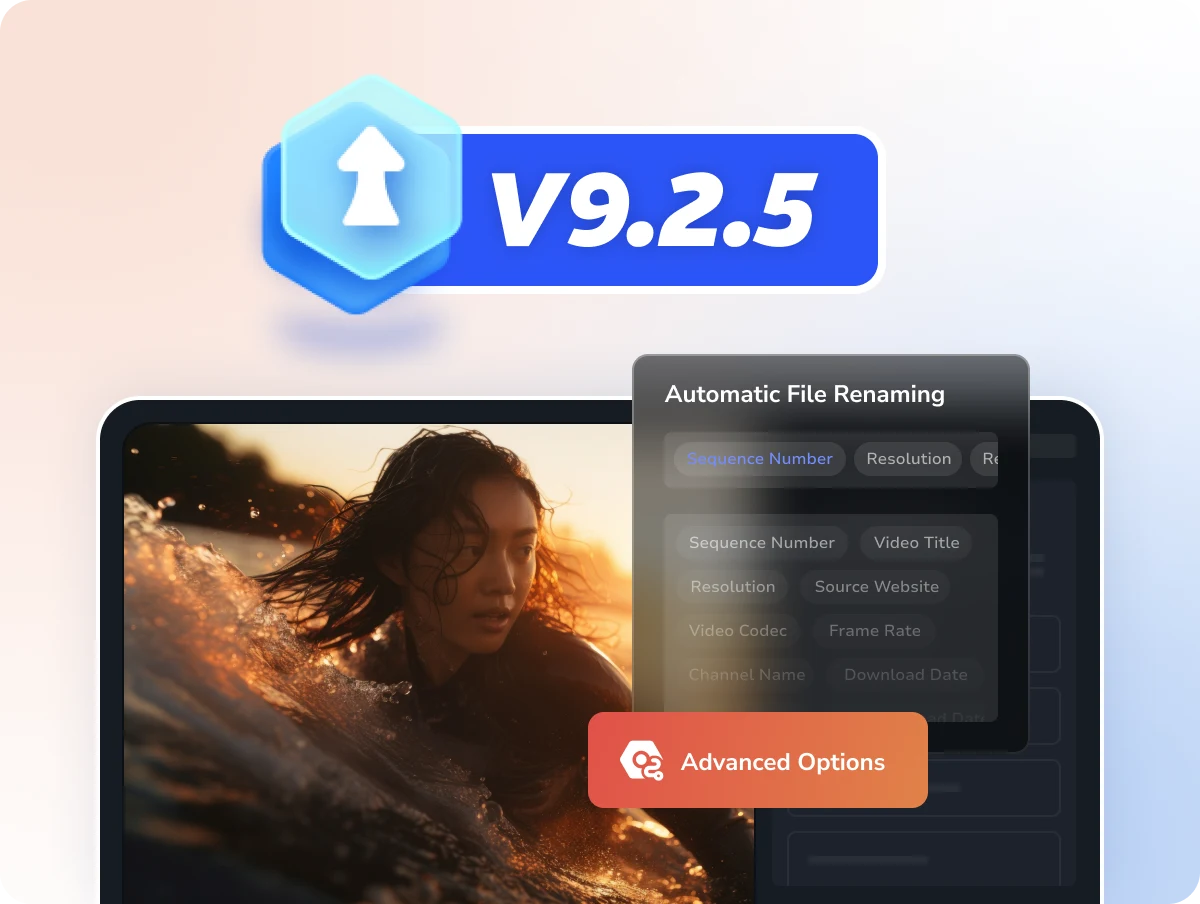 any video converter v9.2.5 suporta opções avançadas para conversão de vídeo