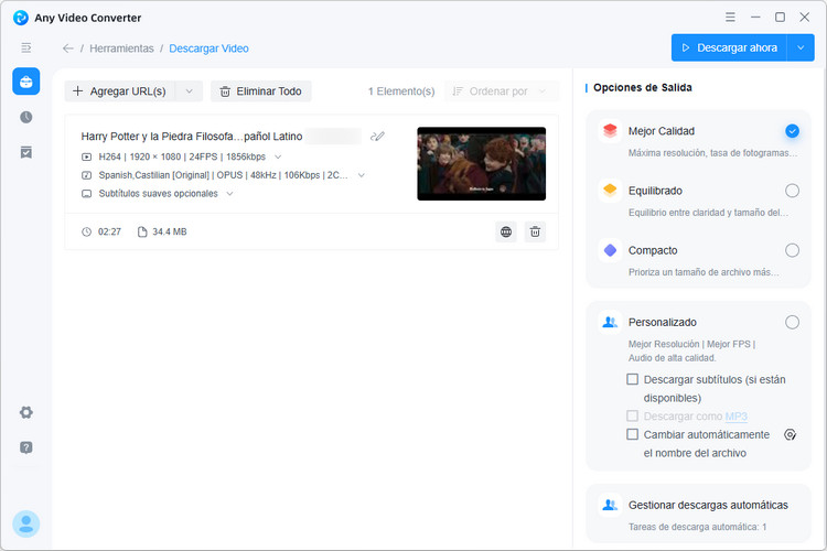Elegir un modo para descargar vídeos de YouTube gratis