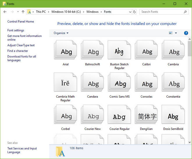 choose subtitle font