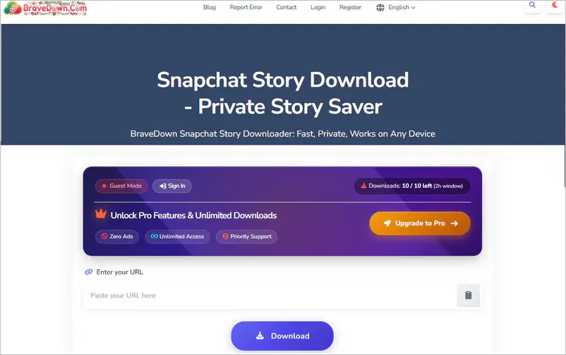 bravedown snapchat story viewer